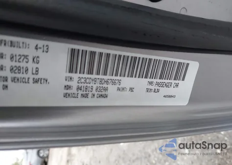 2013 Dodge Challenger R/T Classic from USA, damaged, VIN 2C3CDYBT8DH676676